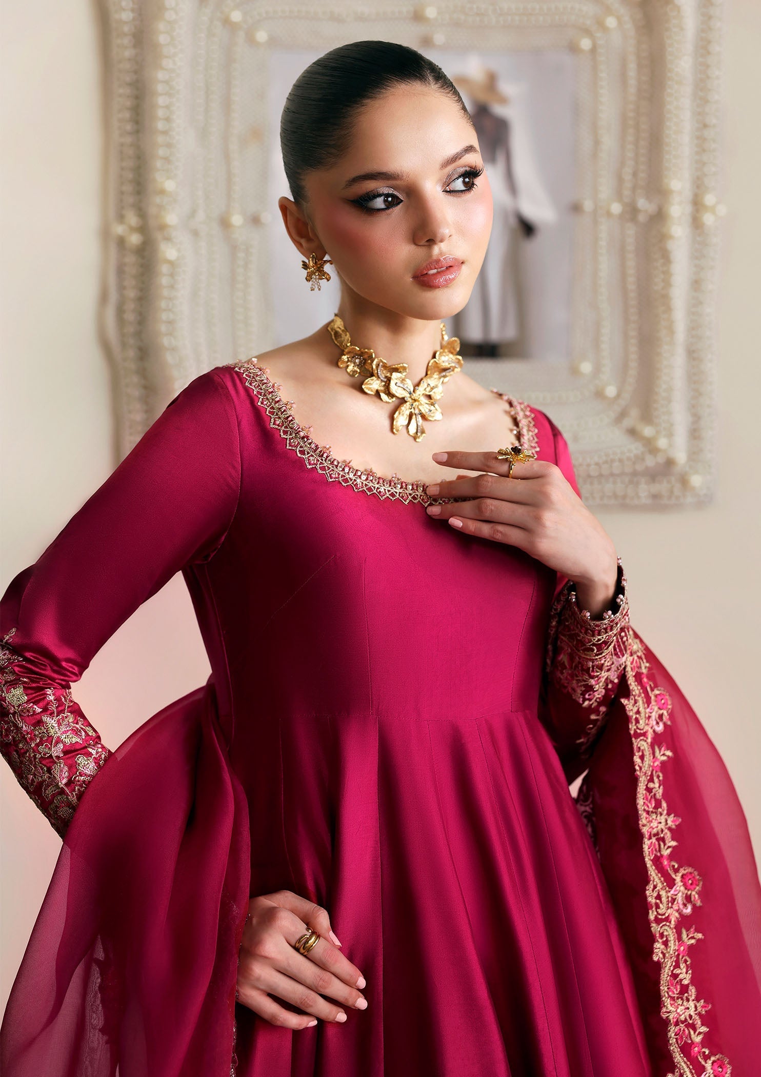 Kanwal Malik | Rea Luxury Pret 26 | Kamira - by Libasekhas UK - Registered Vendor of : Kanwal Malik - 100% Original Designer Dress