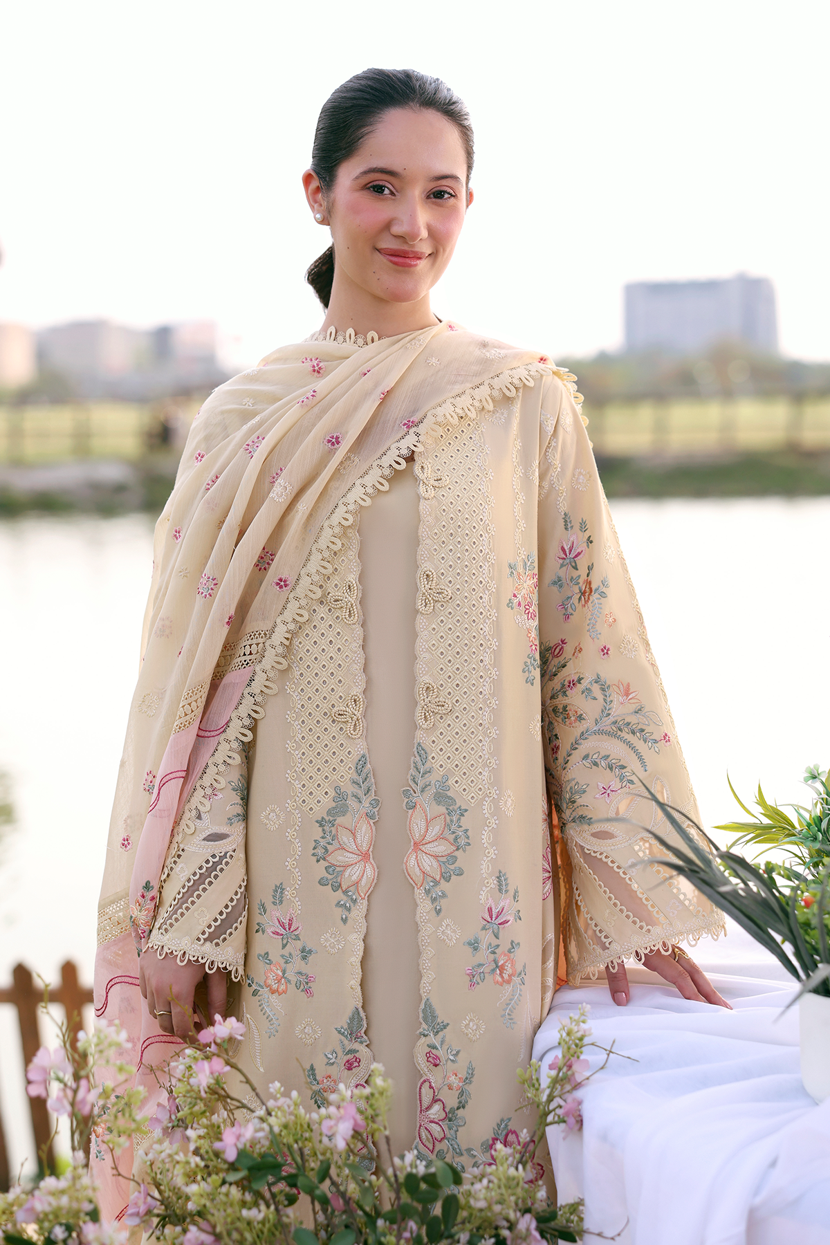 Zarposh | Summer Soiree | Ismera - by Libasekhas UK - Registered Vendor of : Zarposh - 100% Original Designer Dress
