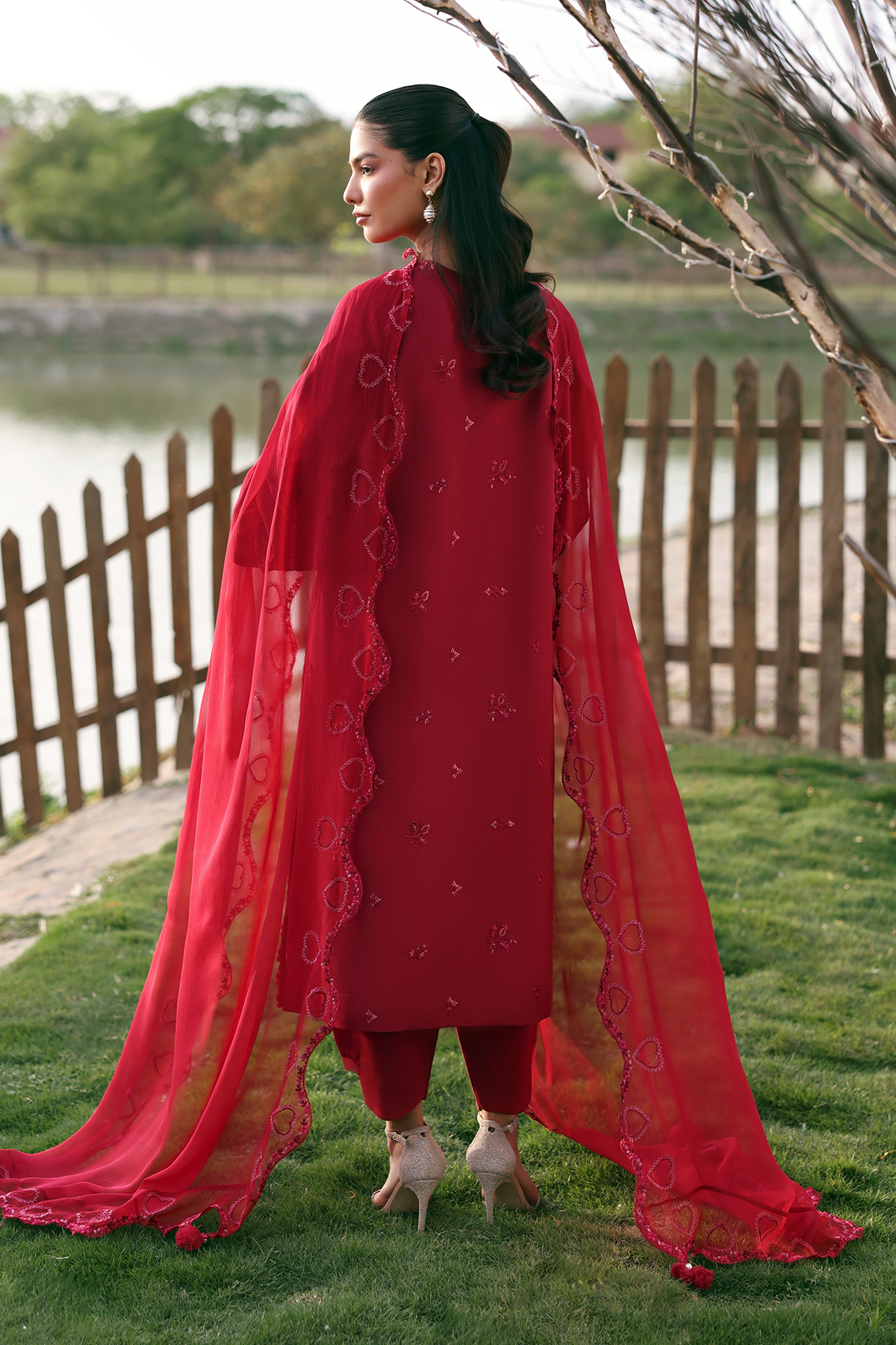 Zarposh | Summer Soiree | Cynelle - by Libasekhas UK - Registered Vendor of : Zarposh - 100% Original Designer Dress