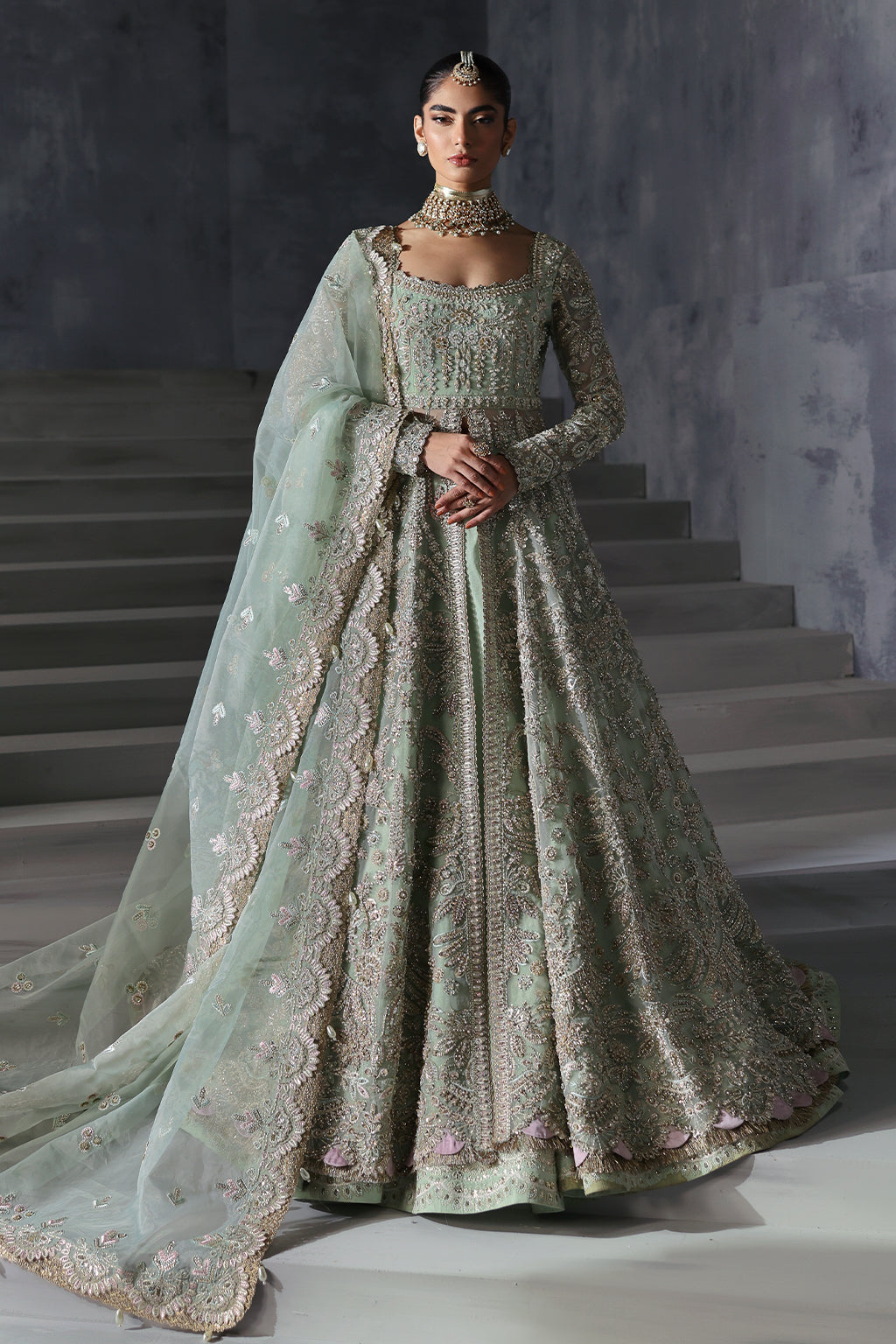 Afrozeh | The Brides Edit 24 | Livia - by - Libasekhas UK - Registered Vendor of : Afrozeh - 100% Original Designer Dresss