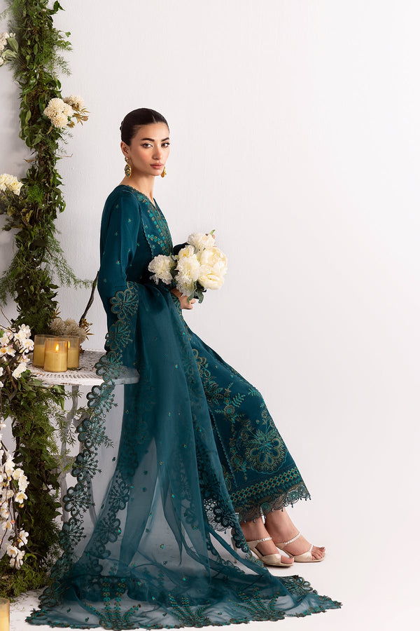 Enzo I Tu Es Aime I Sarcelle - by Libasekhas UK - Registered Vendor of : Enzo - 100% Original Designer Dress