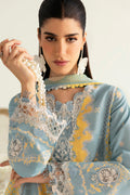 Qalamkar | Q Prints 2025 | PQ-06 ELVA - by - Libasekhas UK - Registered Vendor of : Qalamkar - 100% Original Designer Dresss