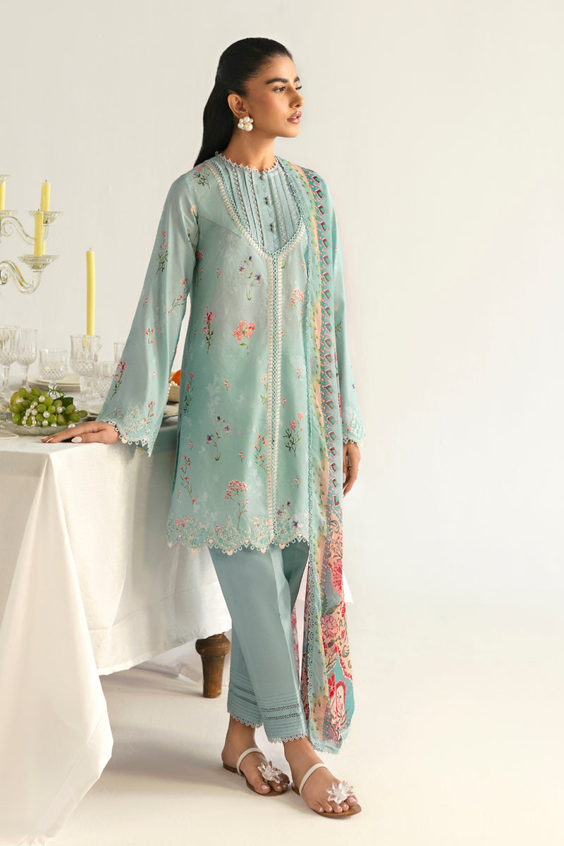 Qalamkar | Q Prints 2025 | PQ-08 RENA - by - Libasekhas UK - Registered Vendor of : Qalamkar - 100% Original Designer Dresss