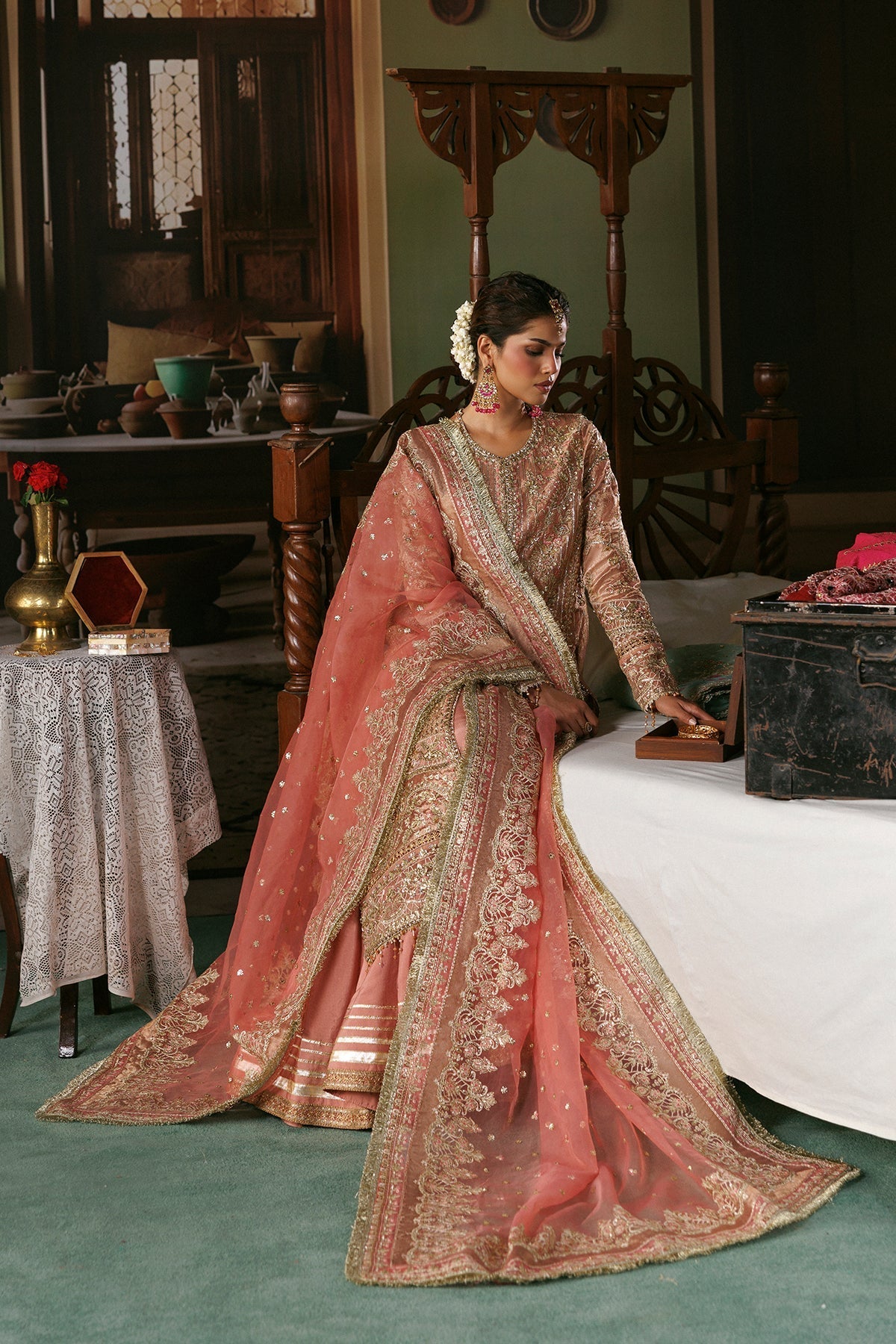 Afrozeh | Shehnai Wedding Formals 26 | Aabroo - by Libasekhas UK - Registered Vendor of : Afrozeh - 100% Original Designer Dress