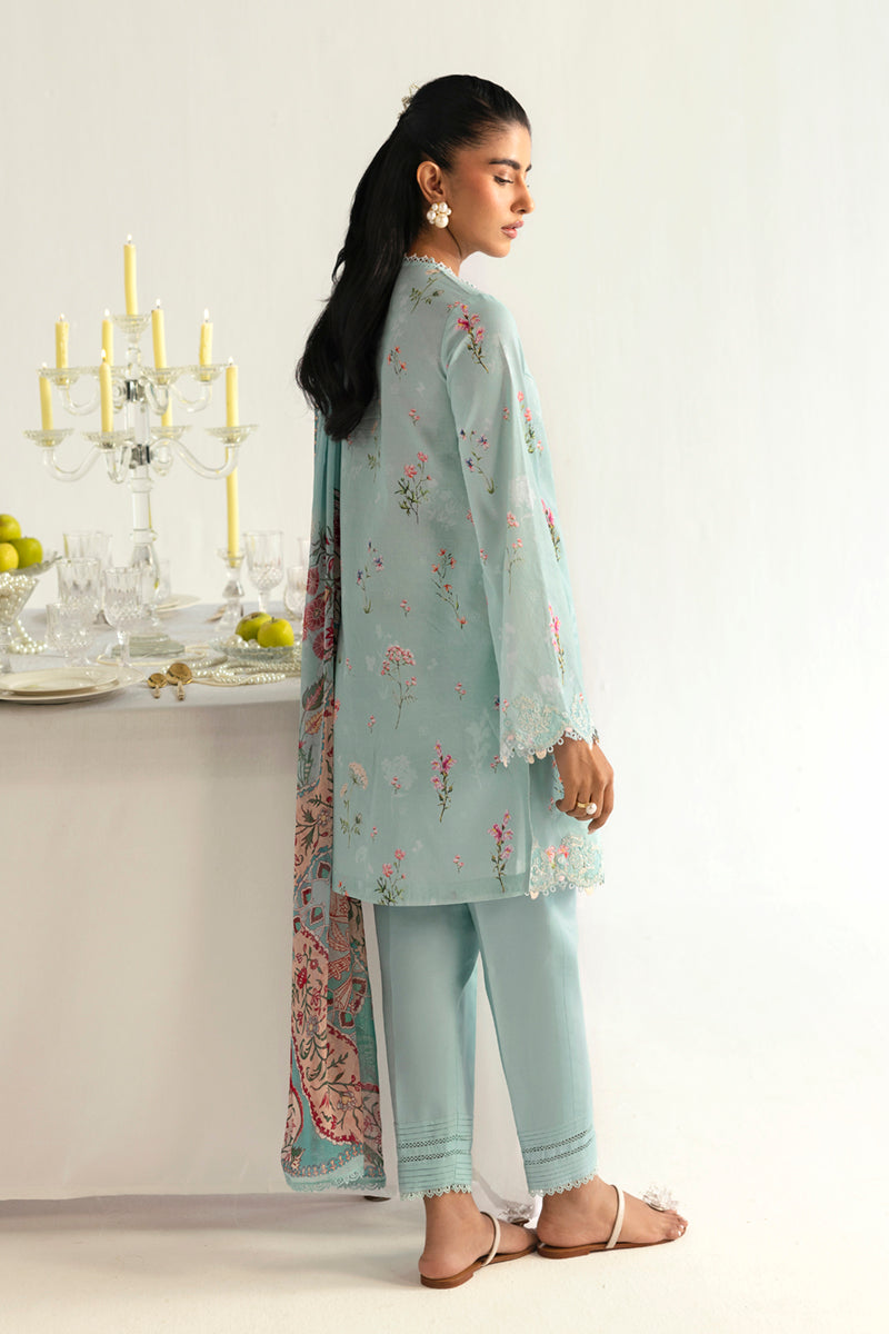 Qalamkar | Q Prints 2025 | PQ-08 RENA - by - Libasekhas UK - Registered Vendor of : Qalamkar - 100% Original Designer Dresss