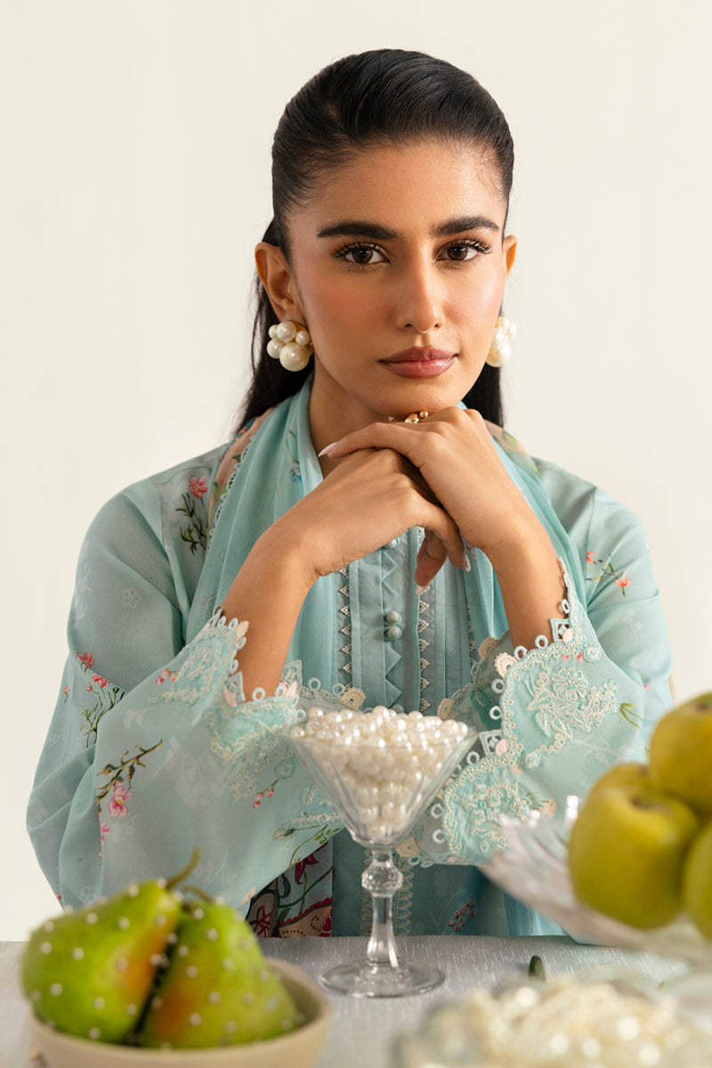 Qalamkar | Q Prints 2025 | PQ-08 RENA - by - Libasekhas UK - Registered Vendor of : Qalamkar - 100% Original Designer Dresss