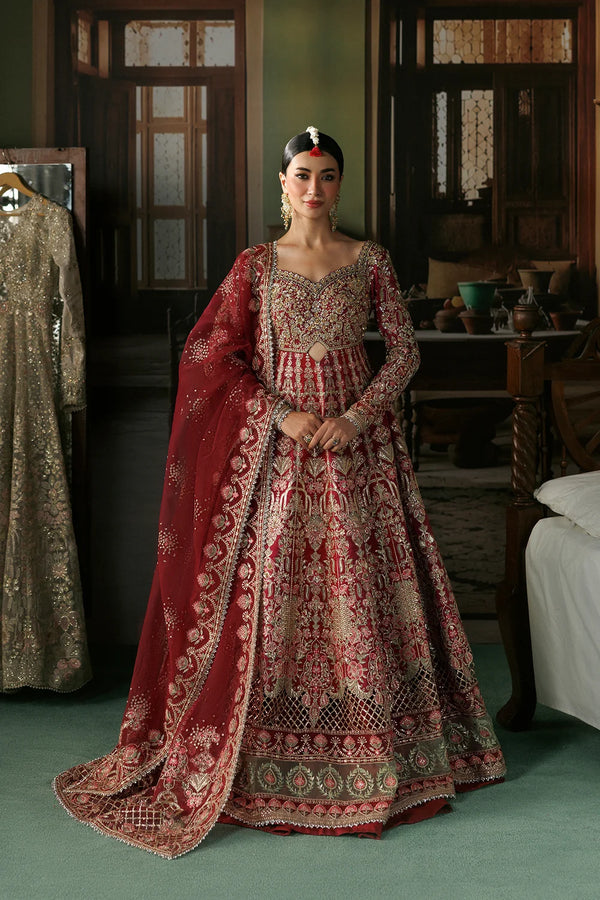 Afrozeh | Shehnai Wedding Formals '26 | Magenta Maxi - Virsa