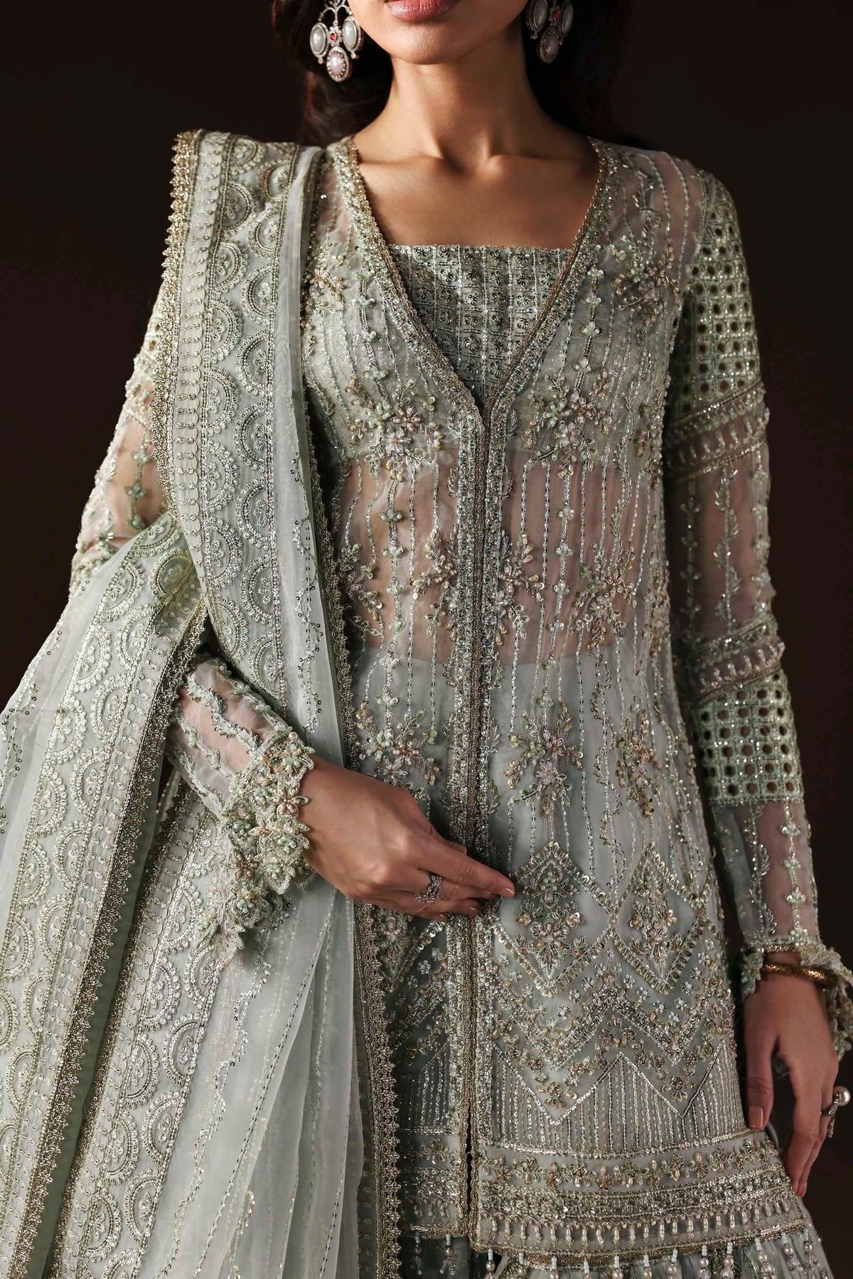 Akbar Aslam | Luxury Formals | Muse - by Libasekhas UK - Registered Vendor of : Adans Libas - 100% Original Designer Dress