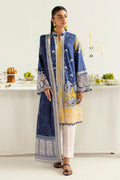 Qalamkar | Q Prints 2025 | PQ-02 HINA - by - Libasekhas UK - Registered Vendor of : Qalamkar - 100% Original Designer Dresss
