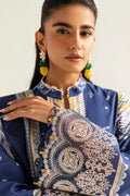 Qalamkar | Q Prints 2025 | PQ-02 HINA - by - Libasekhas UK - Registered Vendor of : Qalamkar - 100% Original Designer Dresss