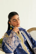 Qalamkar | Q Prints 2025 | PQ-02 HINA - by - Libasekhas UK - Registered Vendor of : Qalamkar - 100% Original Designer Dresss