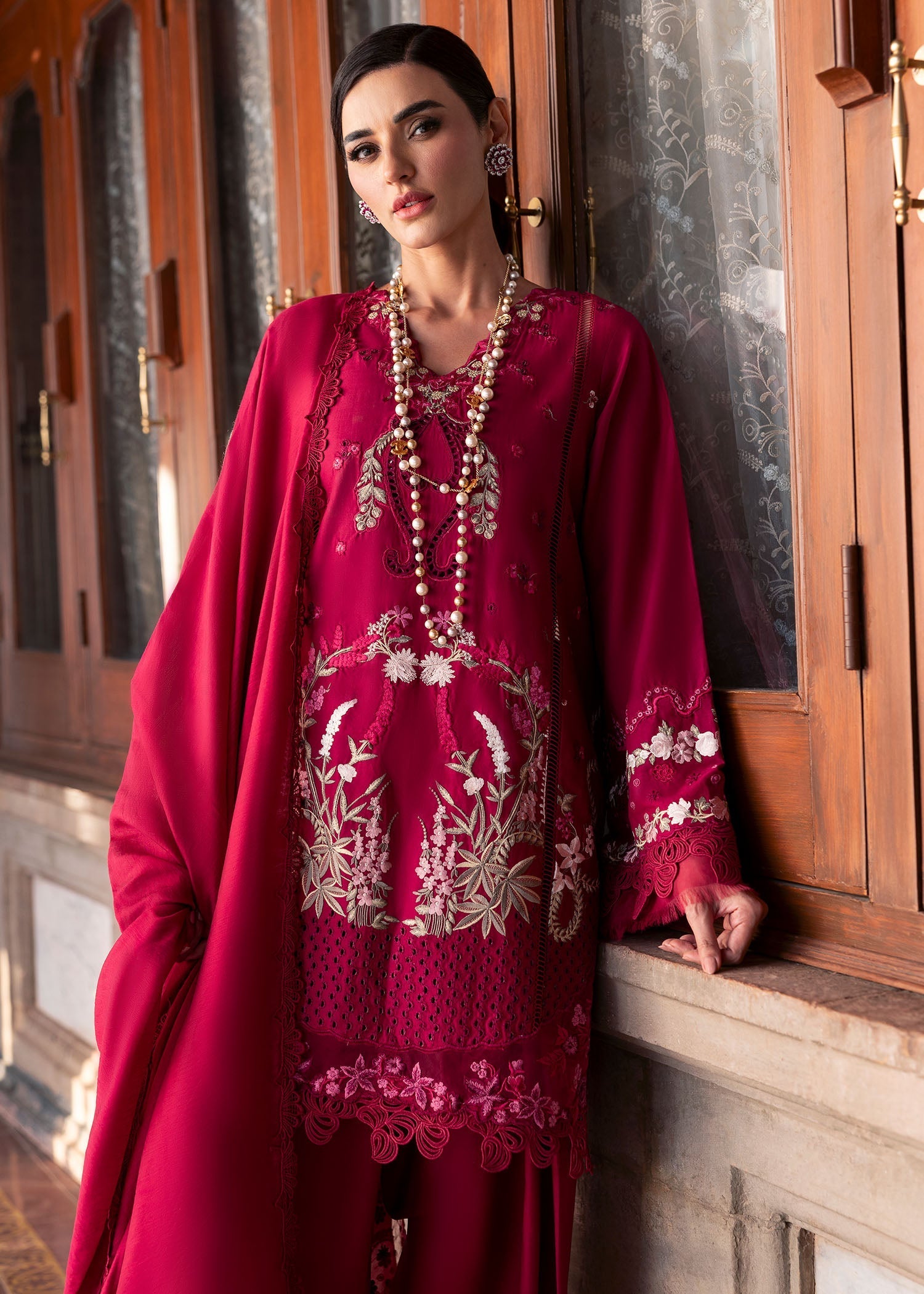 Saira Shakira | Bloom Lawn 25 | FAYE 7-B - by - Libasekhas UK - Registered Vendor of : Saira Shakira - 100% Original Designer Dresss
