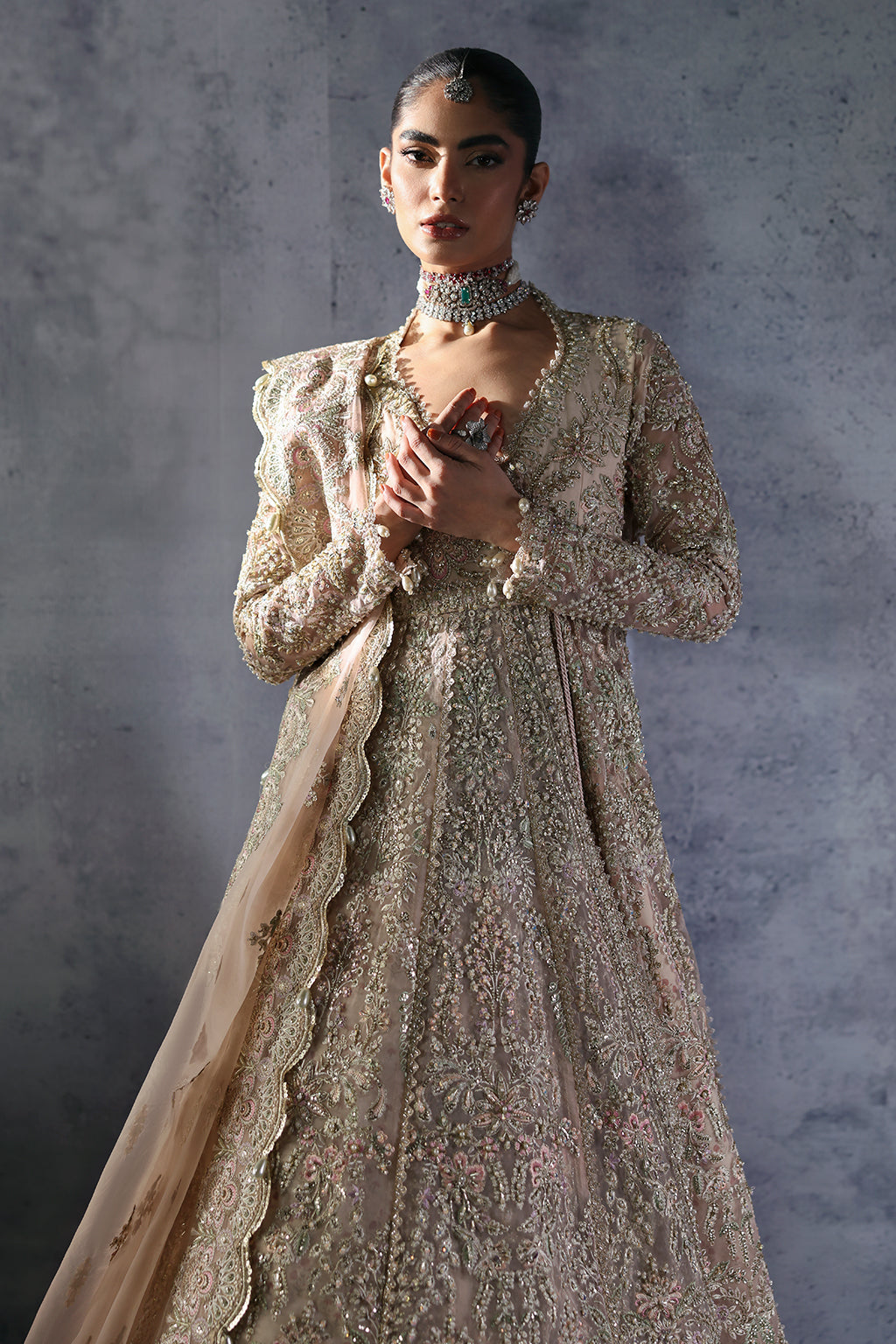 Afrozeh | The Brides Edit 24 |  Emilia - by - Libasekhas UK - Registered Vendor of : Afrozeh - 100% Original Designer Dresss