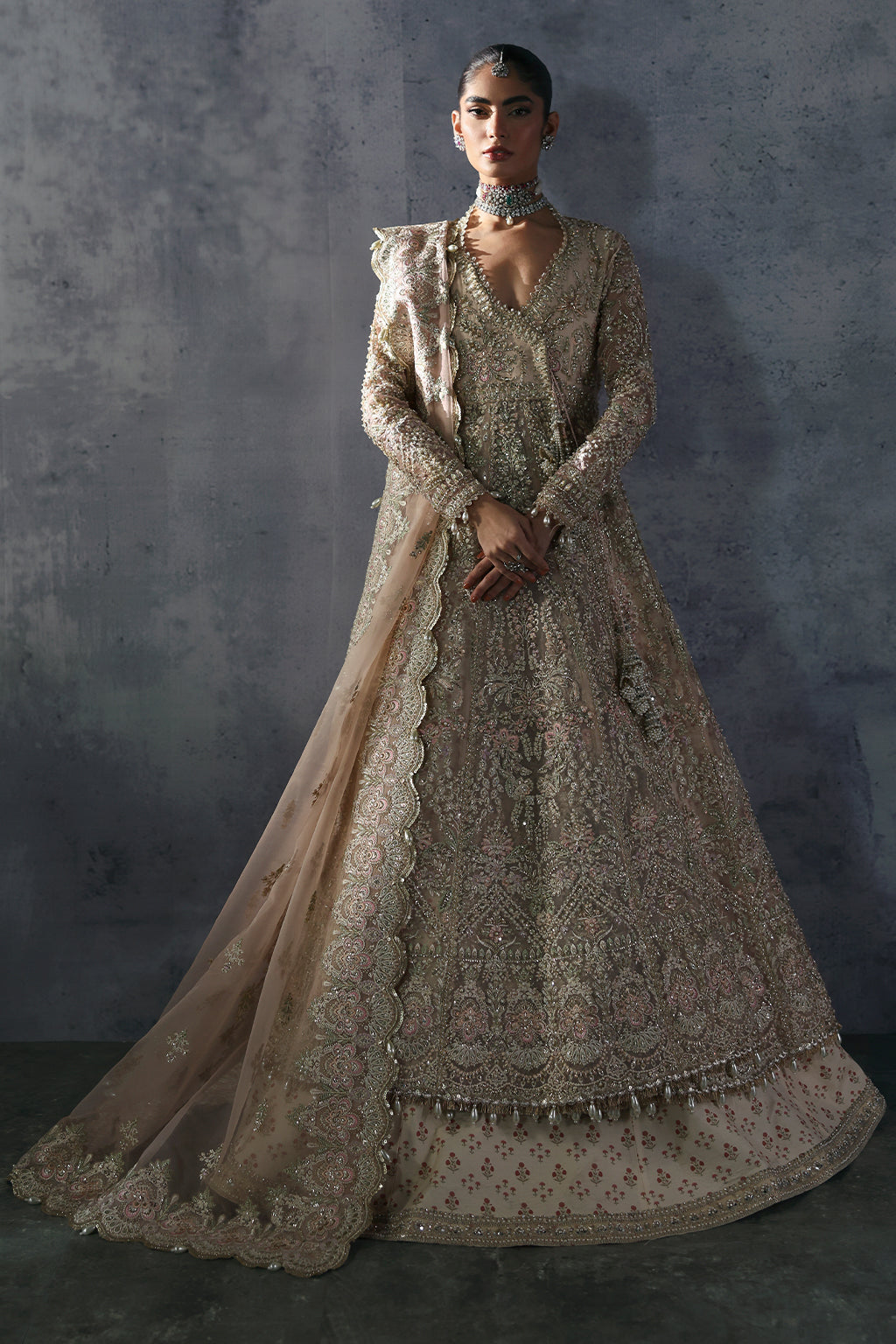 Afrozeh | The Brides Edit 24 |  Emilia - by - Libasekhas UK - Registered Vendor of : Afrozeh - 100% Original Designer Dresss