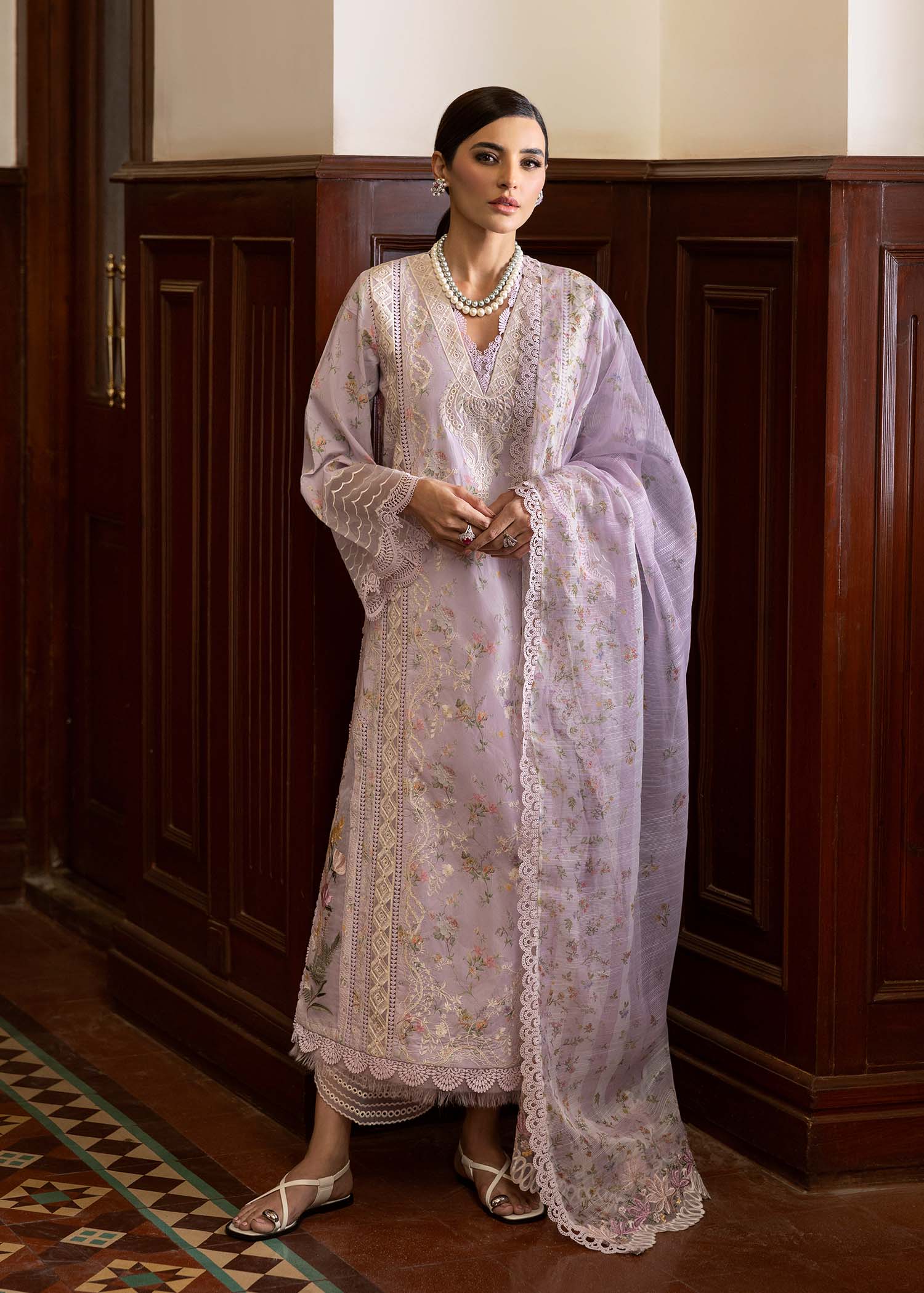 Saira Shakira | Bloom Lawn 25 | SWEET OPEL 8-A - by - Libasekhas UK - Registered Vendor of : Saira Shakira - 100% Original Designer Dresss