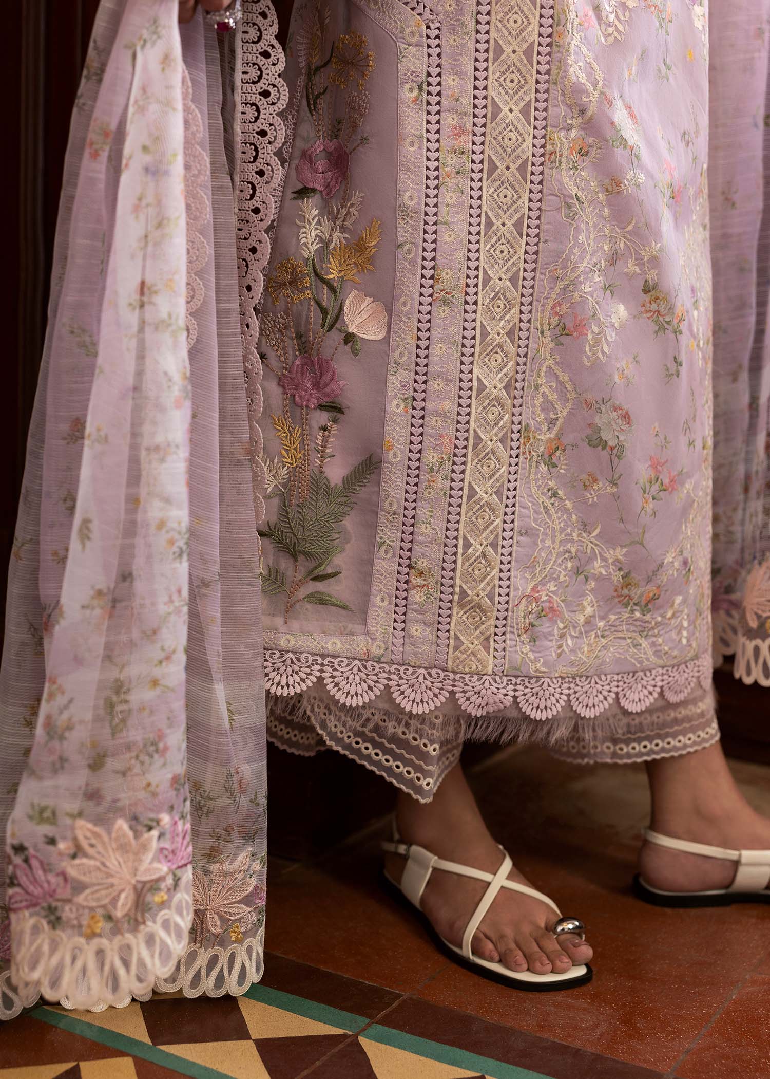 Saira Shakira | Bloom Lawn 25 | SWEET OPEL 8-A - by - Libasekhas UK - Registered Vendor of : Saira Shakira - 100% Original Designer Dresss