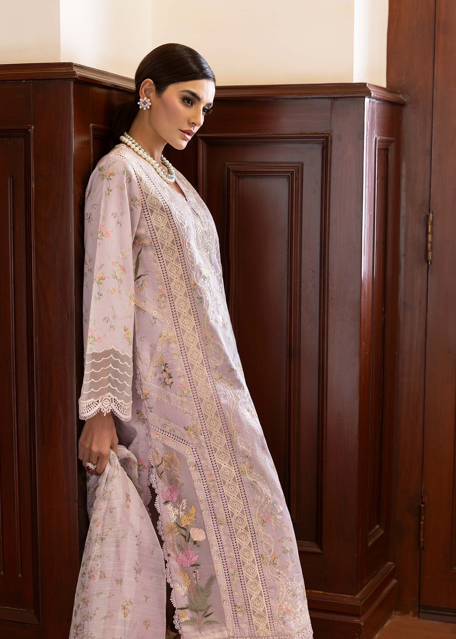 Saira Shakira | Bloom Lawn 25 | SWEET OPEL 8-A - by - Libasekhas UK - Registered Vendor of : Saira Shakira - 100% Original Designer Dresss