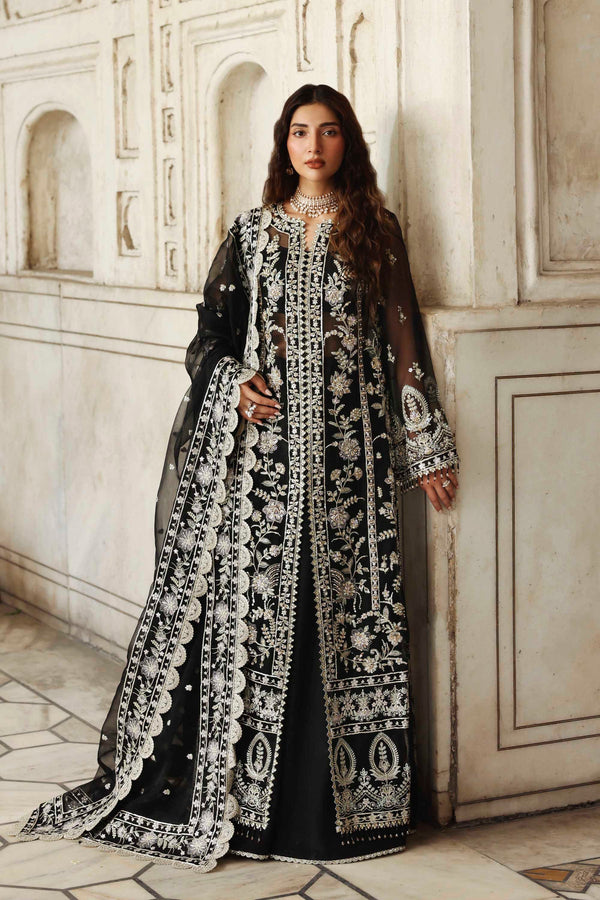 Akbar Aslam | Rang Mahal Formals | Siyahgul - by Libasekhas UK - Registered Vendor of : Akbar Aslam - 100% Original Designer Dress