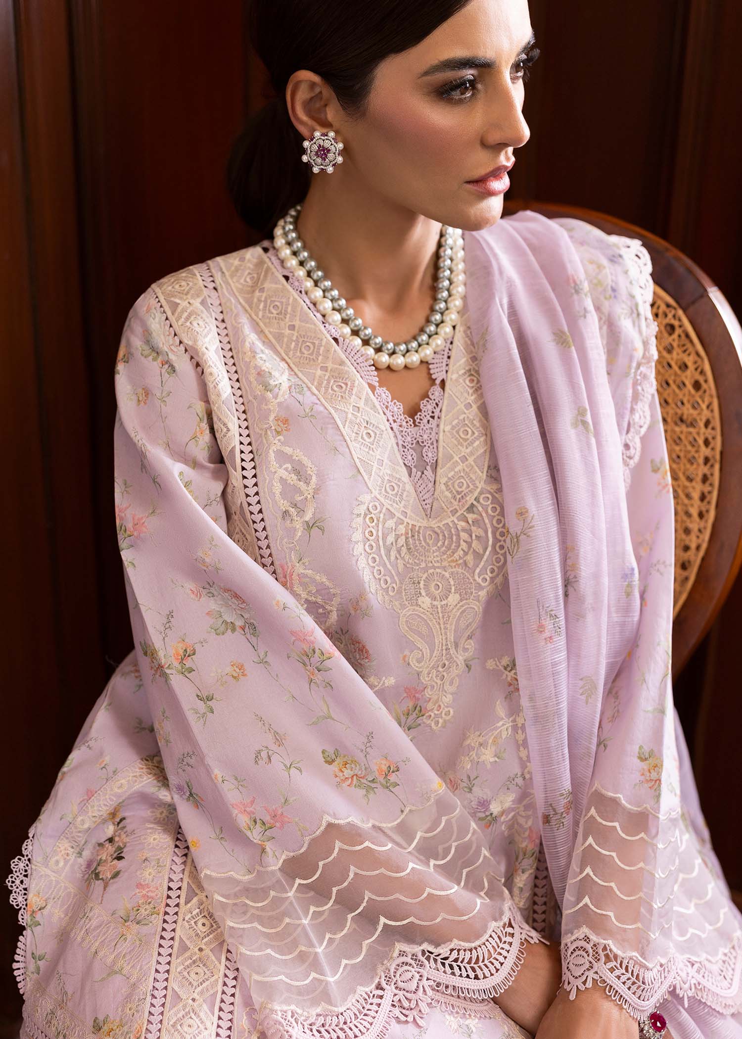 Saira Shakira | Bloom Lawn 25 | SWEET OPEL 8-A - by - Libasekhas UK - Registered Vendor of : Saira Shakira - 100% Original Designer Dresss