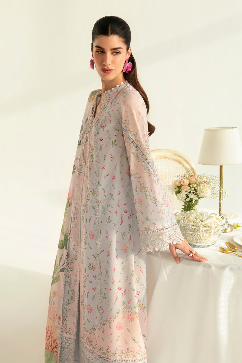 Qalamkar | Q Prints 2025 | PQ-07 JANE - by - Libasekhas UK - Registered Vendor of : Qalamkar - 100% Original Designer Dresss