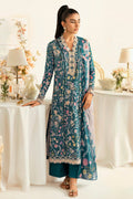 Qalamkar | Q Prints 2025 | PQ-04 RHEA - by - Libasekhas UK - Registered Vendor of : Qalamkar - 100% Original Designer Dresss