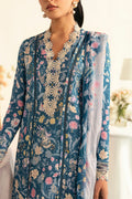 Qalamkar | Q Prints 2025 | PQ-04 RHEA - by - Libasekhas UK - Registered Vendor of : Qalamkar - 100% Original Designer Dresss