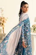 Qalamkar | Q Prints 2025 | PQ-04 RHEA - by - Libasekhas UK - Registered Vendor of : Qalamkar - 100% Original Designer Dresss