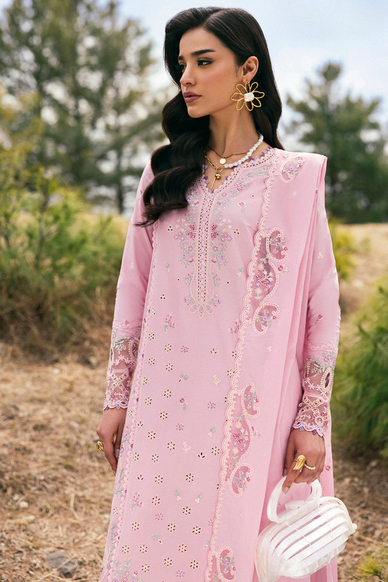 Qalamkar | Qlinekari Lawn | DC-02 Freja - by - Libasekhas UK - Registered Vendor of : Qalamkar - 100% Original Designer Dresss