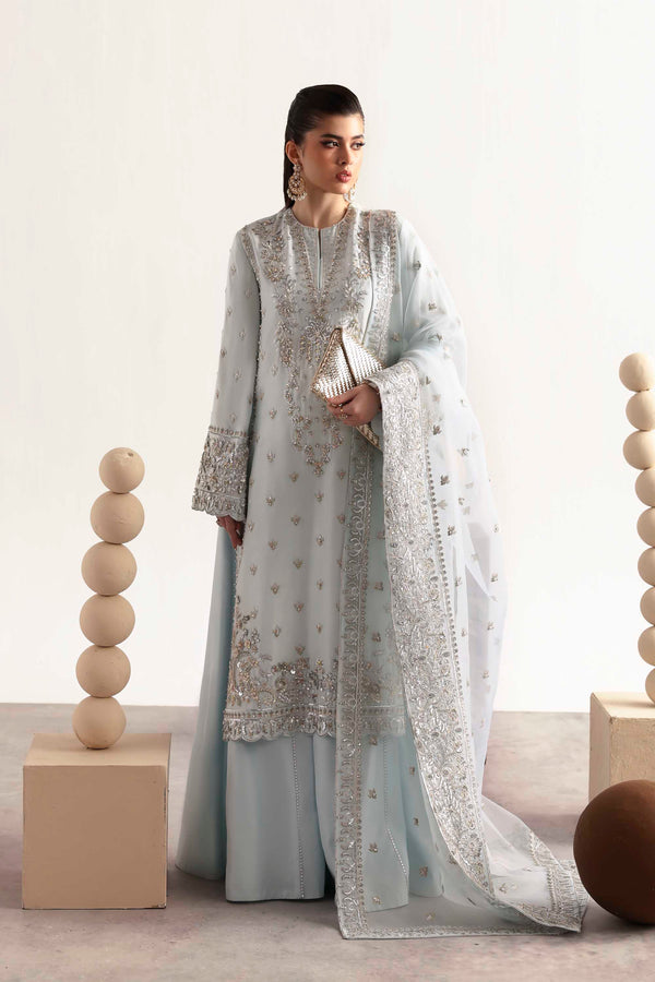 Akbar Aslam | Luxury Formals 25 | Fawn - by Libasekhas UK - Registered Vendor of : Akbar Aslam - 100% Original Designer Dress