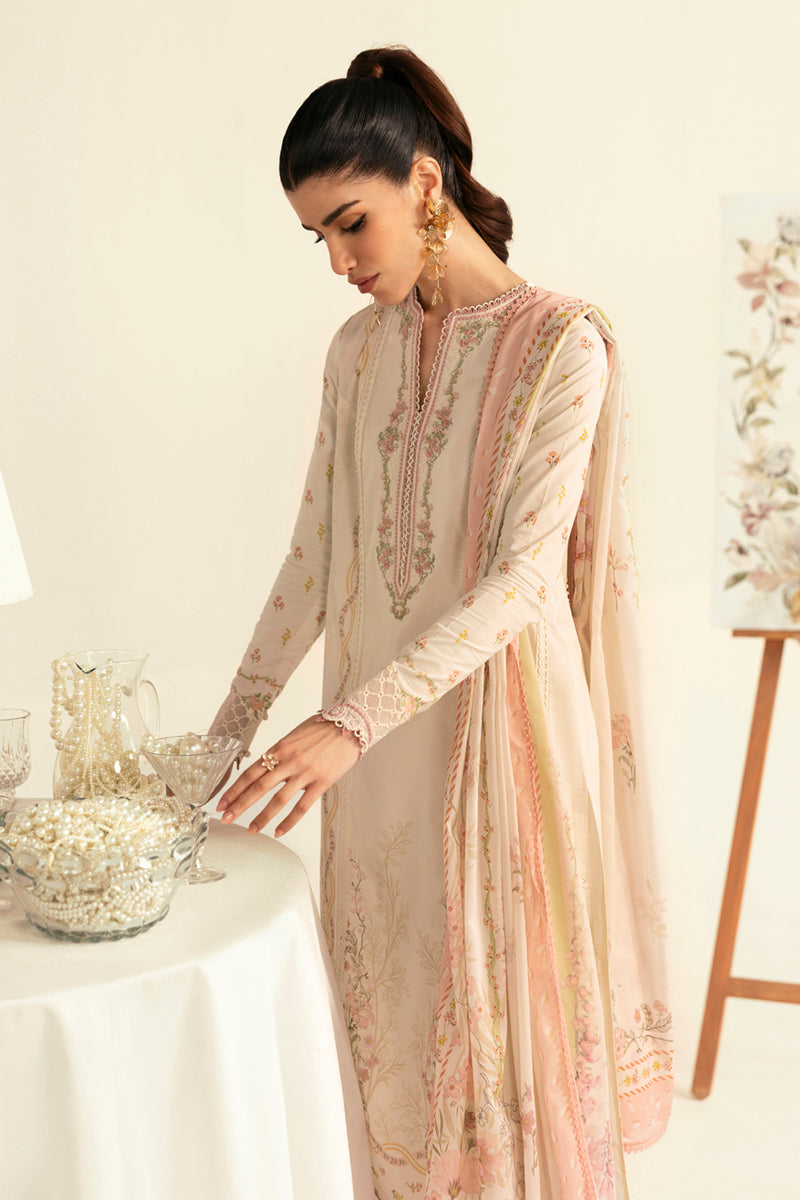 Qalamkar | Q Prints 2025 | PQ-01 NENA - by - Libasekhas UK - Registered Vendor of : Qalamkar - 100% Original Designer Dresss