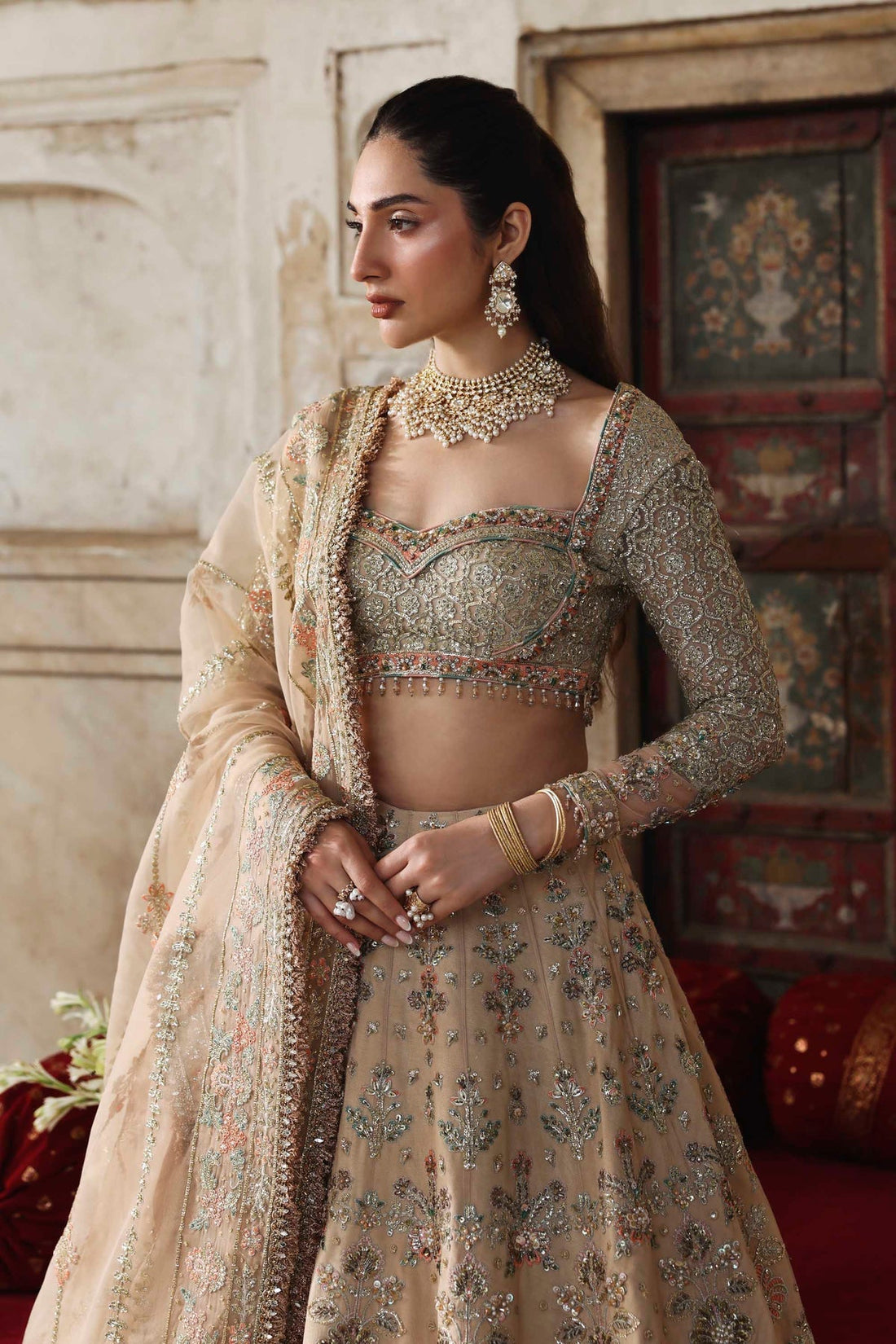 Akbar Aslam | Rang Mahal Formals | Nuraan - by Libasekhas UK - Registered Vendor of : Akbar Aslam - 100% Original Designer Dress