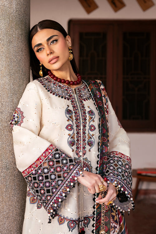 Jazmin | Shahkaar Luxury Eid Lawn SS26 | SL26-D02 - by Libasekhas UK - Registered Vendor of : Jazmin - 100% Original Designer Dress