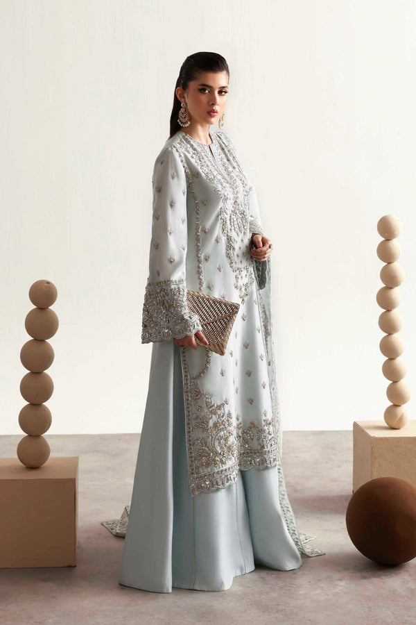 Akbar Aslam | Luxury Formals 25 | Fawn - by Libasekhas UK - Registered Vendor of : Akbar Aslam - 100% Original Designer Dress