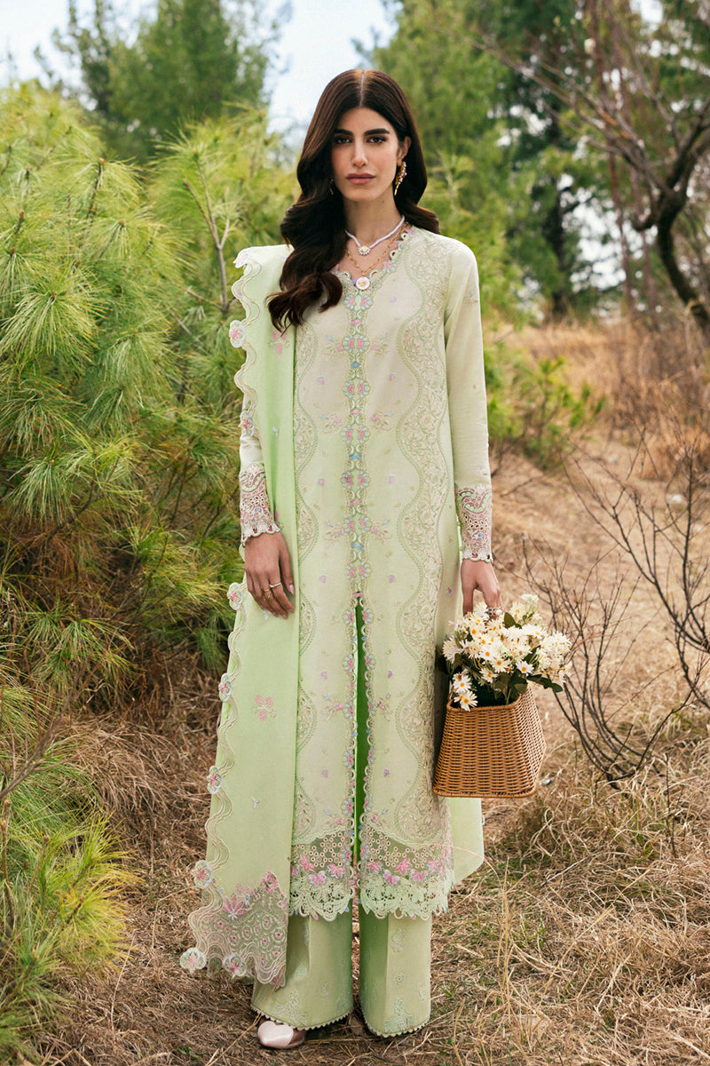 Qalamkar | Qlinekari Lawn | DC-14 Meline - by - Libasekhas UK - Registered Vendor of : Qalamkar - 100% Original Designer Dresss