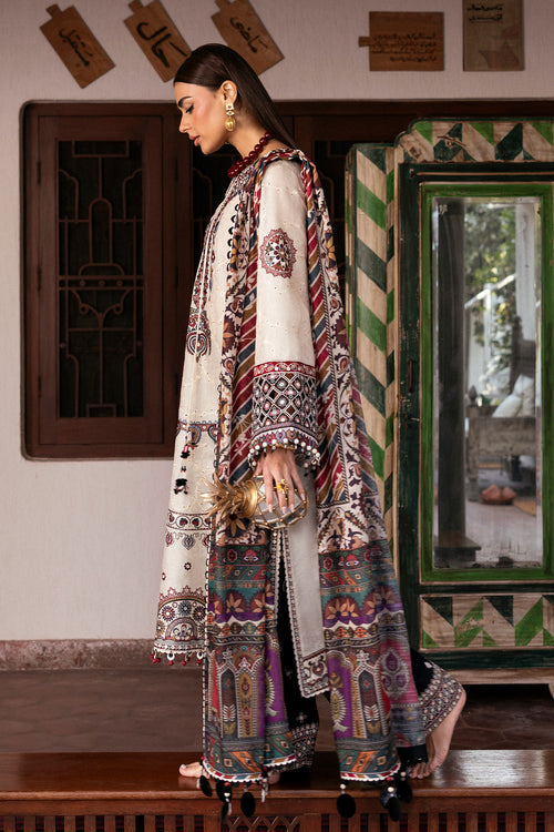 Jazmin | Shahkaar Luxury Eid Lawn SS26 | SL26-D02 - by Libasekhas UK - Registered Vendor of : Jazmin - 100% Original Designer Dress