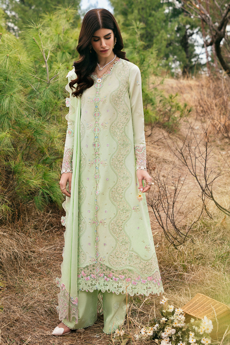 Qalamkar | Qlinekari Lawn | DC-14 Meline - by - Libasekhas UK - Registered Vendor of : Qalamkar - 100% Original Designer Dresss