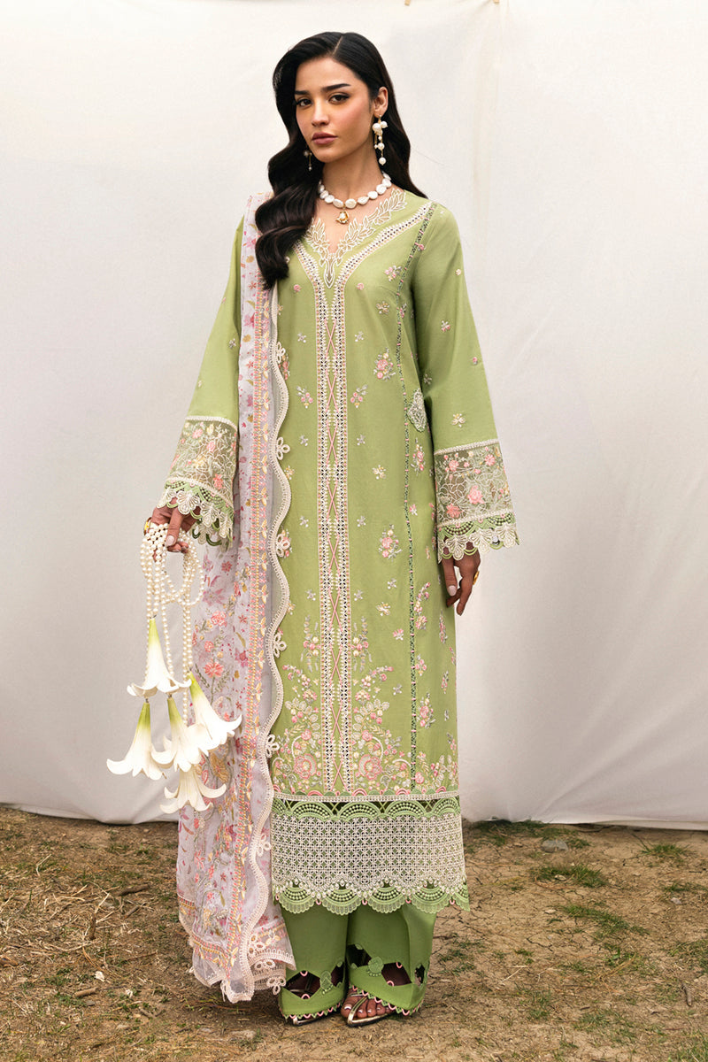 Qalamkar | Qlinekari Lawn | DC-01 Lovisa - by - Libasekhas UK - Registered Vendor of : Qalamkar - 100% Original Designer Dresss