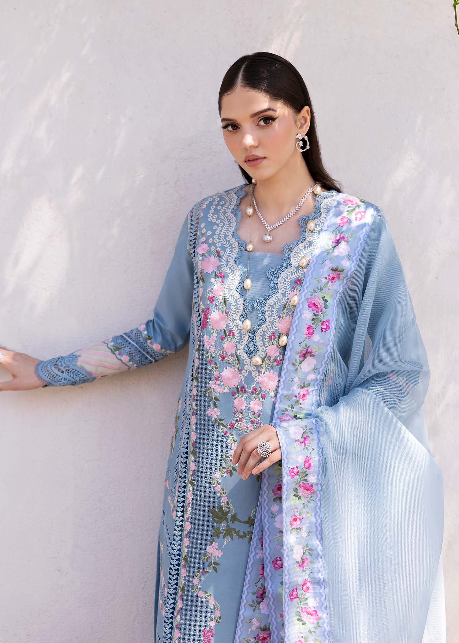 Saira Shakira | Bloom Lawn 25 | ZERENE 1-B - by - Libasekhas UK - Registered Vendor of : Saira Shakira - 100% Original Designer Dresss