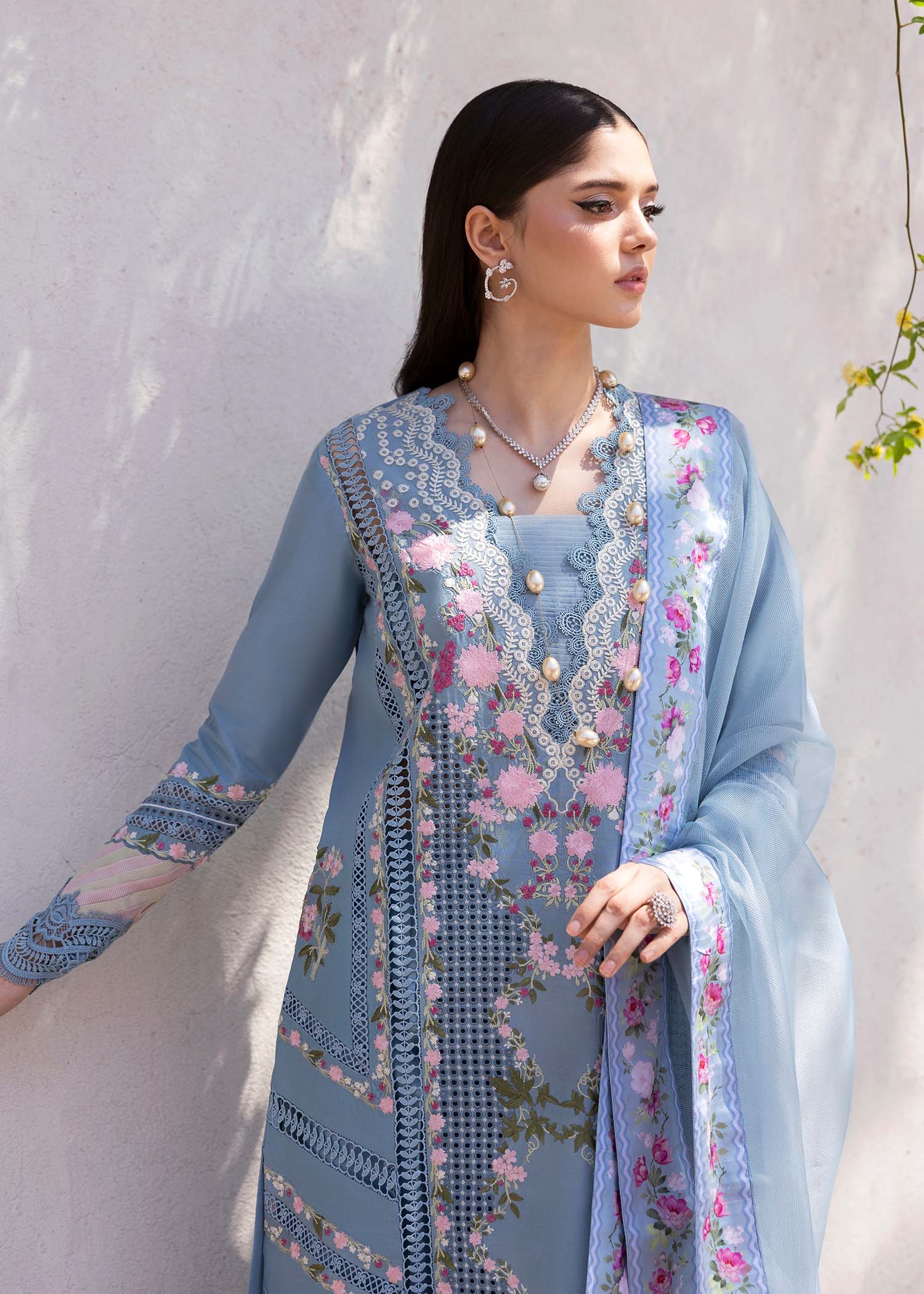 Saira Shakira | Bloom Lawn 25 | ZERENE 1-B - by - Libasekhas UK - Registered Vendor of : Saira Shakira - 100% Original Designer Dresss