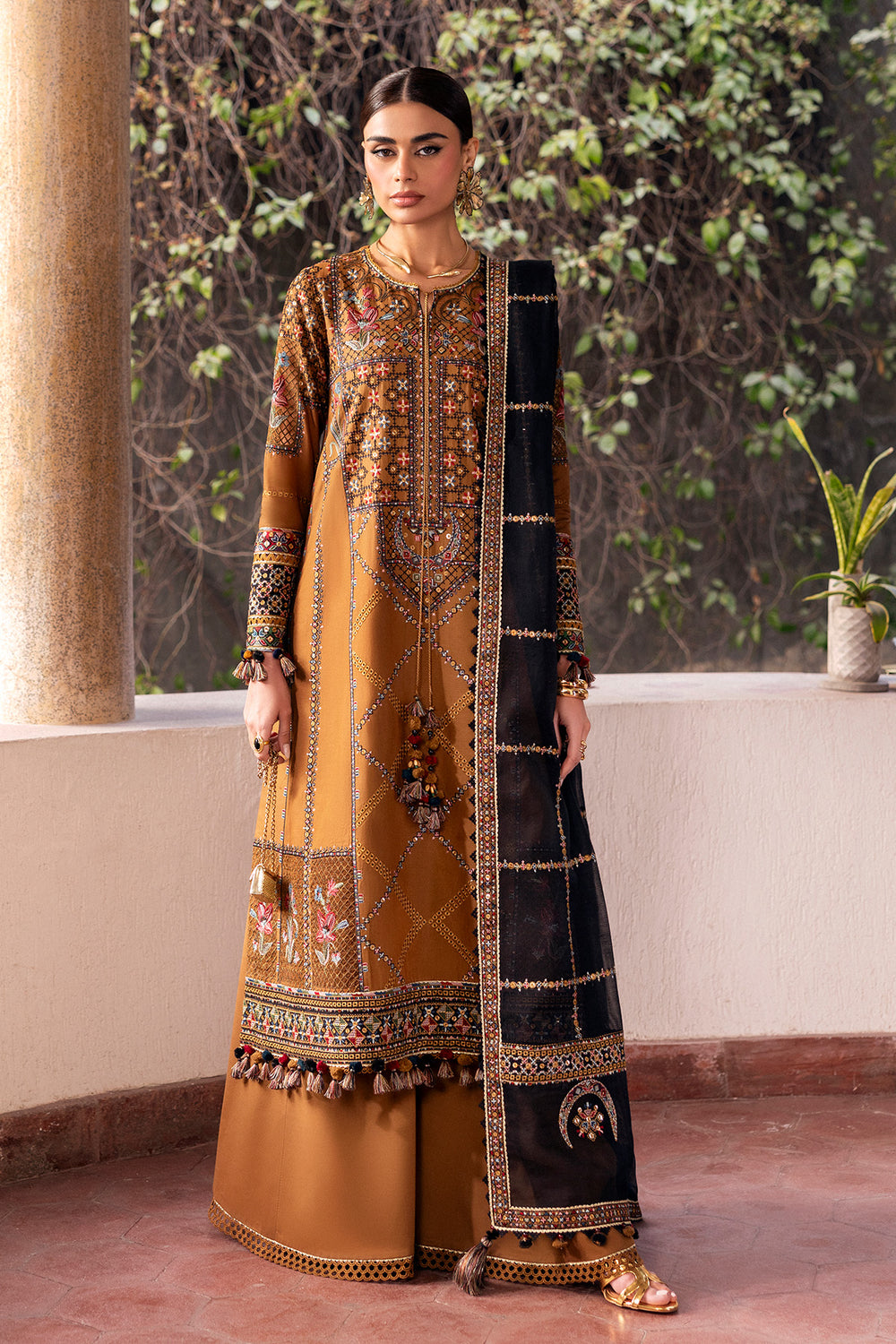 Jazmin | Shahkaar Luxury Eid Lawn SS26 | SL26-D05 - by Libasekhas UK - Registered Vendor of : Jazmin - 100% Original Designer Dress