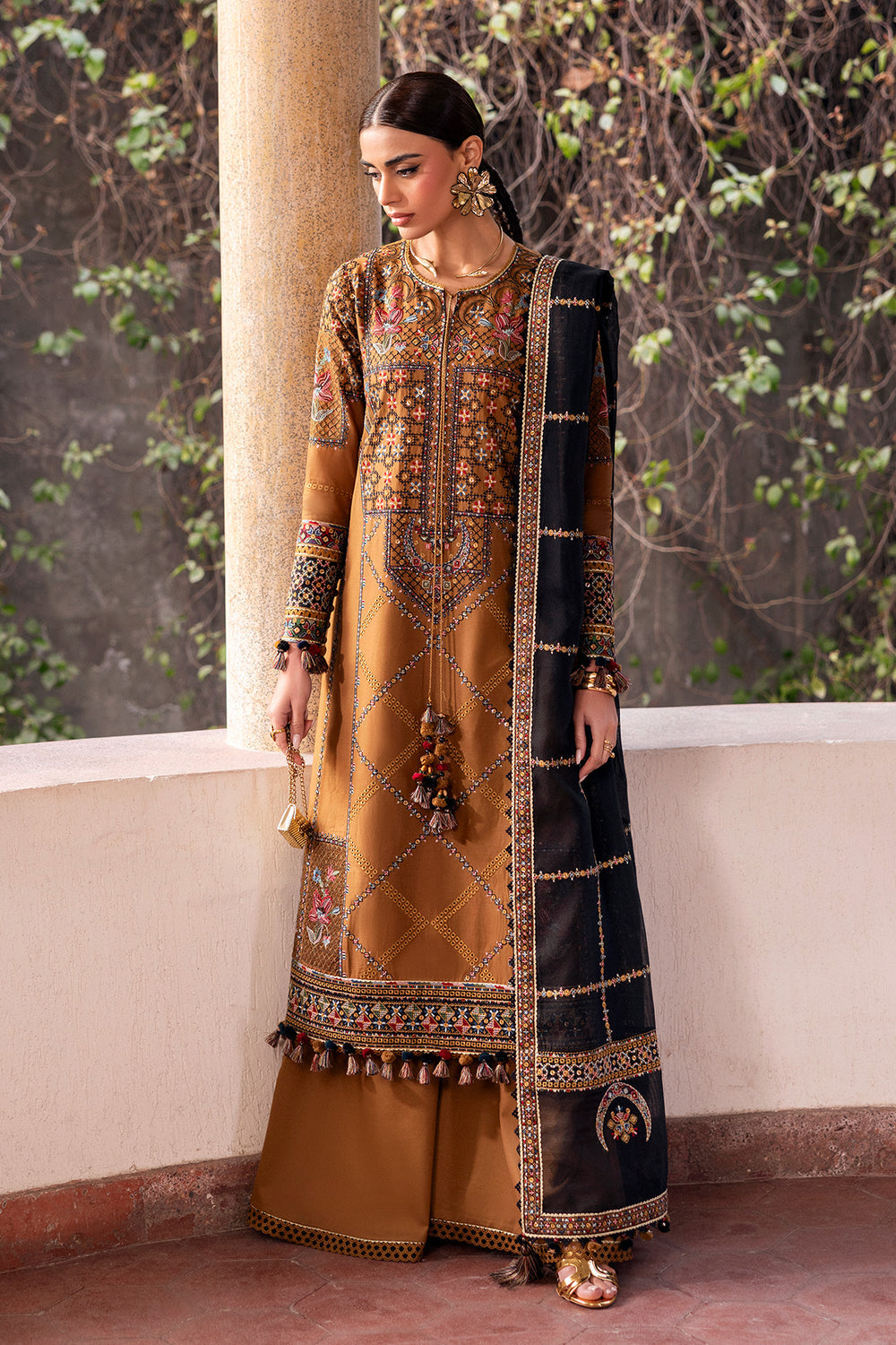 Jazmin | Shahkaar Luxury Eid Lawn SS26 | SL26-D05 - by Libasekhas UK - Registered Vendor of : Jazmin - 100% Original Designer Dress