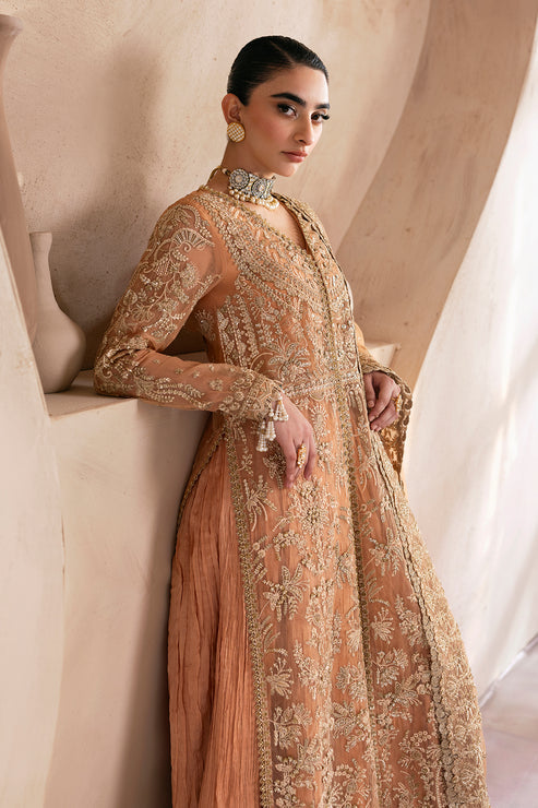 Emaan Adeel | Clay Couture | CAMELIA - by - Libasekhas UK - Registered Vendor of : Emaan Adeel - 100% Original Designer Dresss