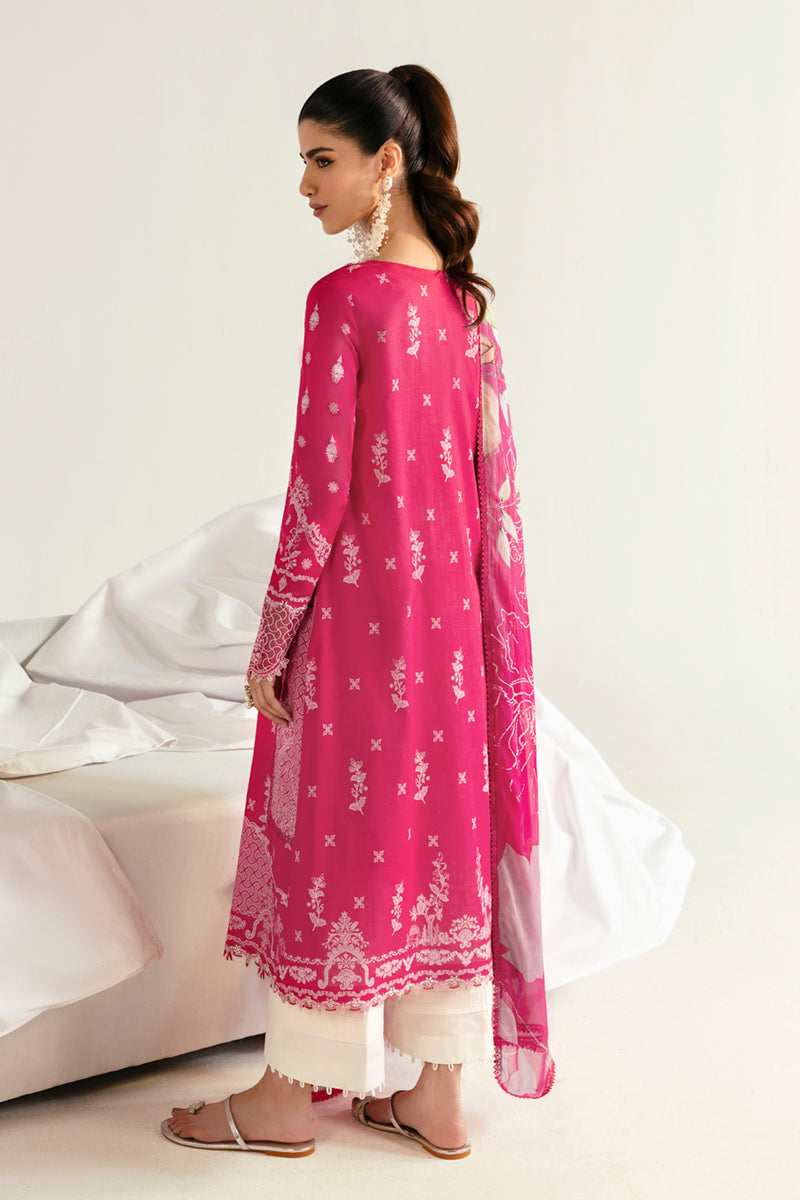 Qalamkar | Q Prints 2025 | PQ-06 VEDA - by - Libasekhas UK - Registered Vendor of : Qalamkar - 100% Original Designer Dresss