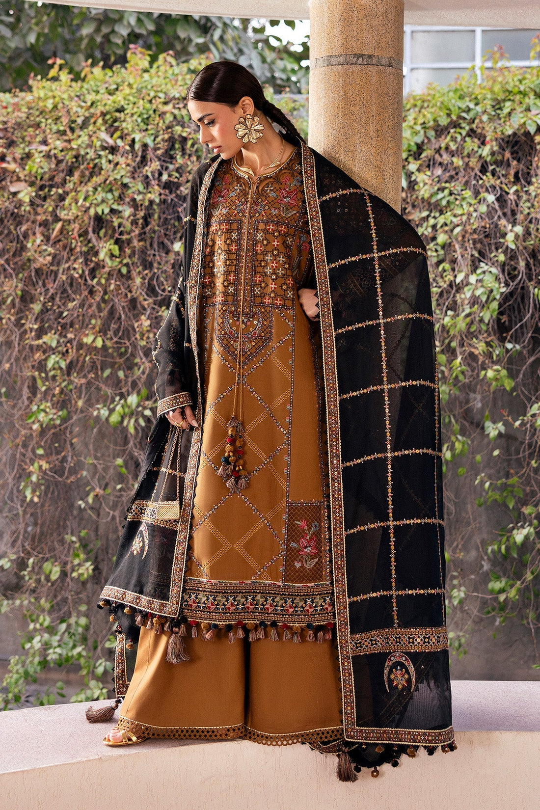 Jazmin | Shahkaar Luxury Eid Lawn SS26 | SL26-D05 - by Libasekhas UK - Registered Vendor of : Jazmin - 100% Original Designer Dress