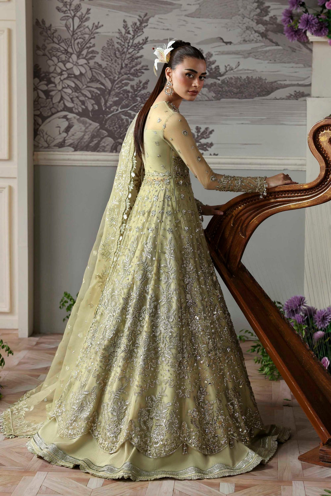 Akbar Aslam | Deewani Wedding Formals | Mintara - by Libasekhas UK - Registered Vendor of : Akbar Aslam - 100% Original Designer Dress