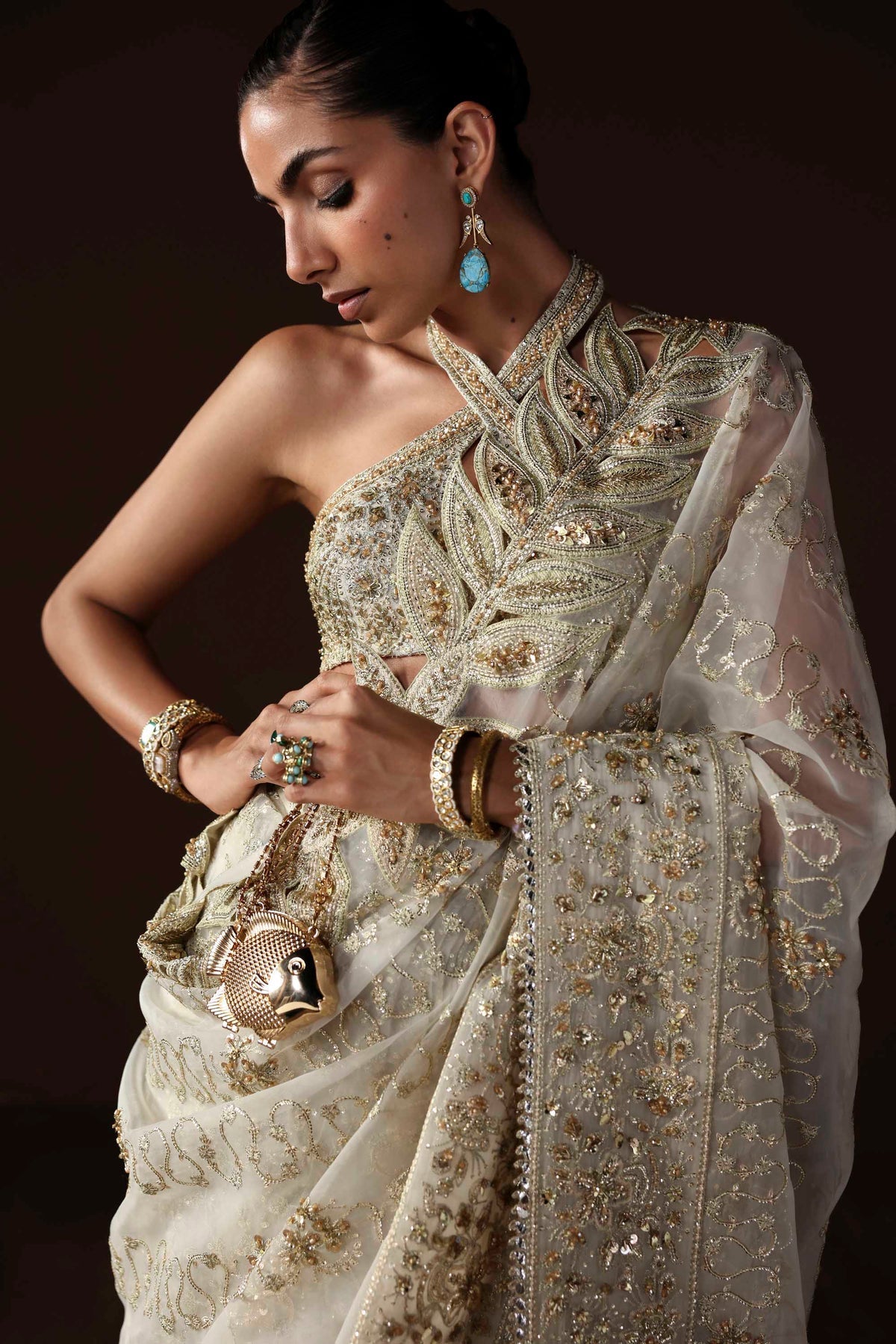 Akbar Aslam | Luxury Formals | Luna - by Libasekhas UK - Registered Vendor of : Akbar Aslam - 100% Original Designer Dress