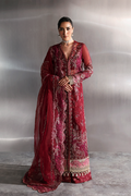 Zarposh | Seraphine Wedding Formals | GARNET - by Libasekhas UK - Registered Vendor of : Zarposh - 100% Original Designer Dress