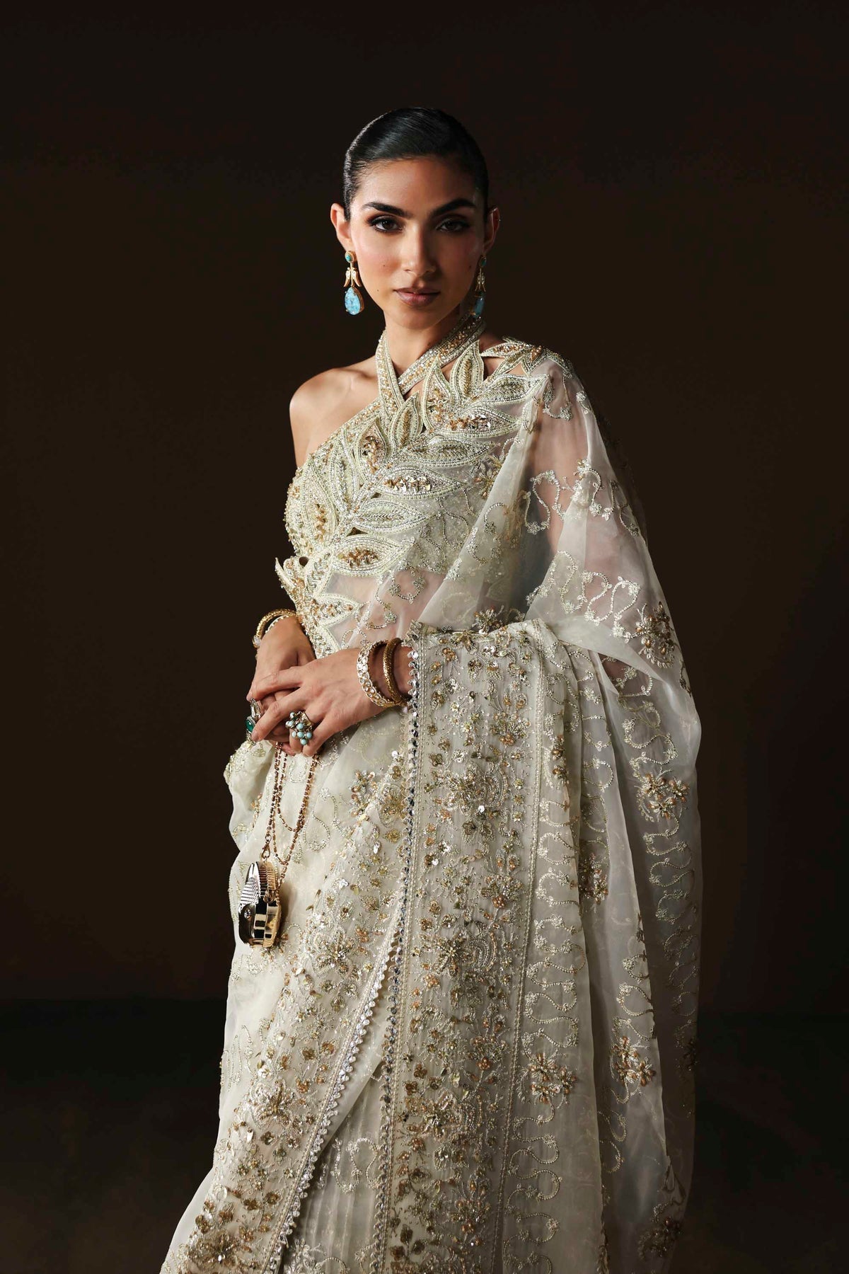 Akbar Aslam | Luxury Formals | Luna - by Libasekhas UK - Registered Vendor of : Akbar Aslam - 100% Original Designer Dress