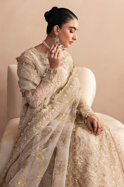 Emaan Adeel | Clay Couture | OPALINE - by - Libasekhas UK - Registered Vendor of : Emaan Adeel - 100% Original Designer Dresss