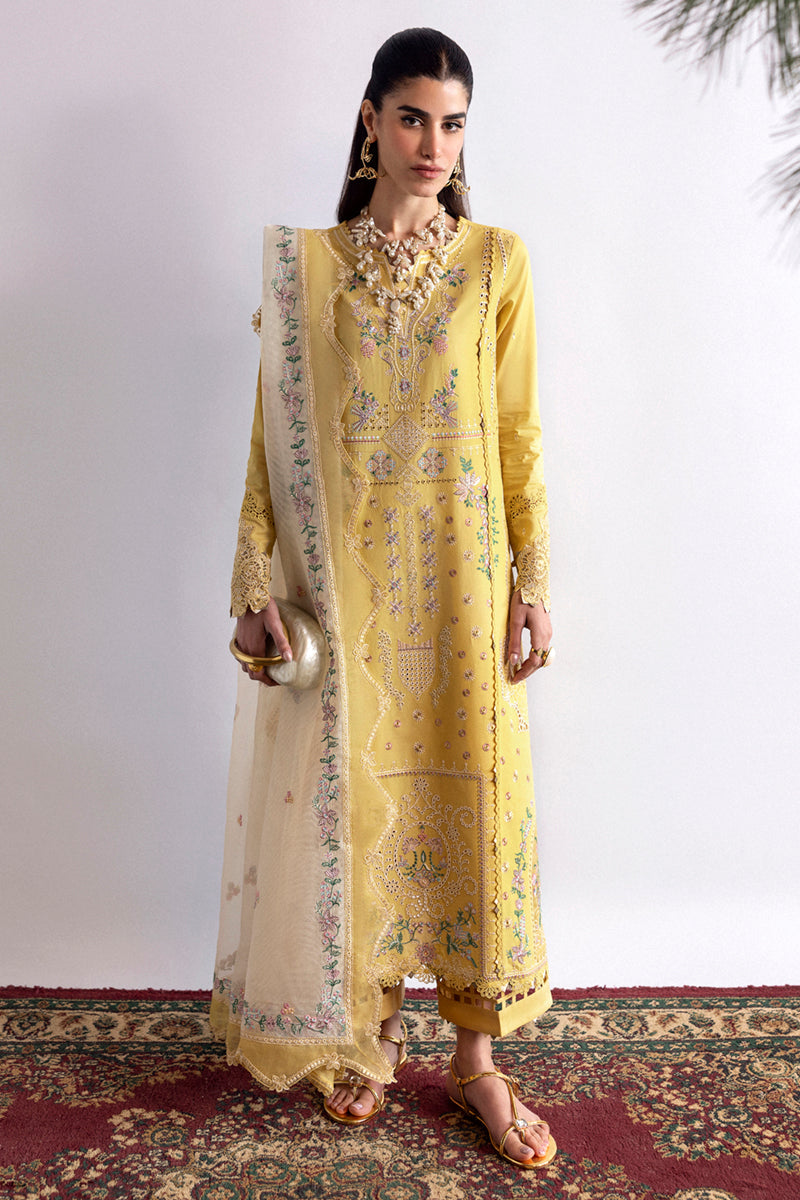 Qalamkar | Qlinekari Lawn | DC-09 Enya - by - Libasekhas UK - Registered Vendor of : Qalamkar - 100% Original Designer Dresss